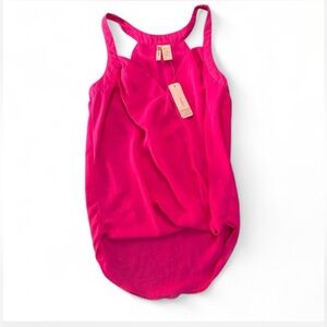 Japna Fuchsia Sleeveless Blouse